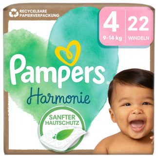 Pampers Harmonie Gr4 9-14kg Maxi Single Pack 22 Stk