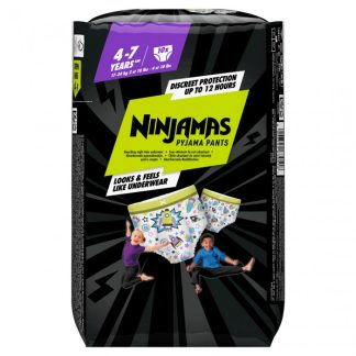 Pampers Ninjamas Pyjama Pants für Jungs 4-7 Jahre 10 Stk