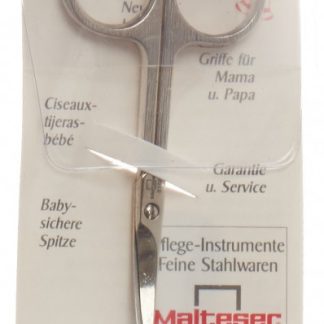 MALTESER Baby Nagelschere schräg 7.5cm No 12