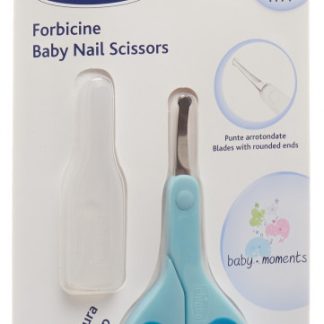Chicco Babyschere mit Schutzkappe hellblau
