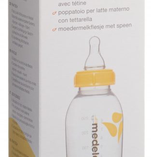 Medela Milchflasche 250ml mit Sauger M (4-6 Monate)