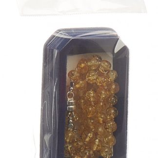Amberstyle Bernsteinkette citrin 32cm mit Magnetverschluss
