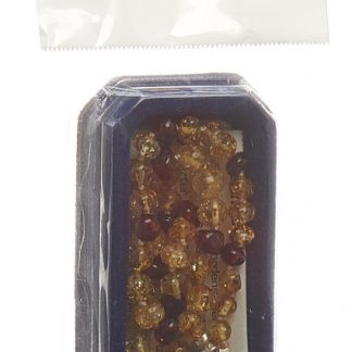 Amberstyle Bernsteinkette citrin cognac 32cm mit Magnetverschluss