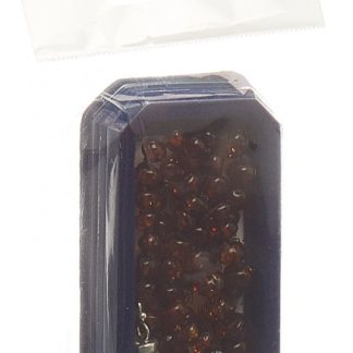 Amberstyle Bernsteinkette cognac dunkel 36cm mit Magnetverschluss