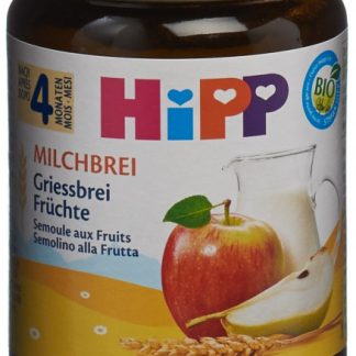 Hipp Milchbrei Griessbrei Früchte 190 g