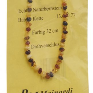 MAINARDI Natur Bernstein 32cm farbig Drehverschl