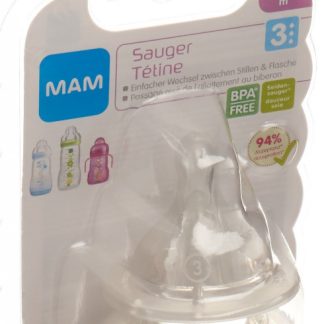 MAM Sauger 3 4+ Monate 2 Stk