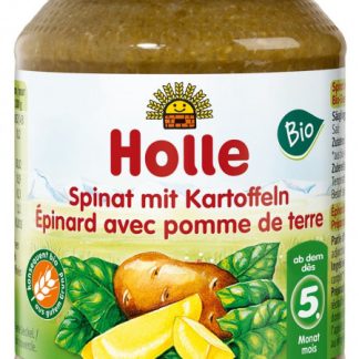 Holle Spinat mit Kartoffeln demeter Bio 190 g