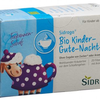 SIDROGA Kinder-Gute-Nacht-Tee 20 aromageschützte Doppelkammerbeutel