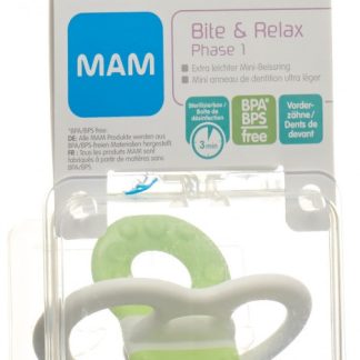 Mam Bite & Relax Phase 1 Beissring 2+m 1 Stück