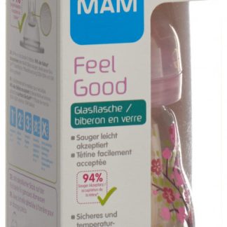 MAM Feel Good Glasflasche 170ml 0+ Monate