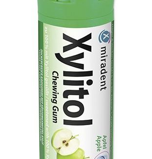 Miradent Xylitol Kaugummi for Kids Apfel 30 Stk
