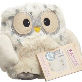 Warmies POP Wärme-Stofftier Eule weiss Lavendel-Füllung removable pack
