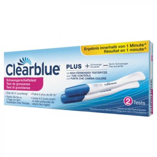CLEARBLUE Schwangerschaftstest SCHNELLE ERKENNUNG 2 Stück