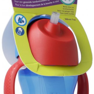 Avent Philips Strohhalm-Becher 200ml Boy blau
