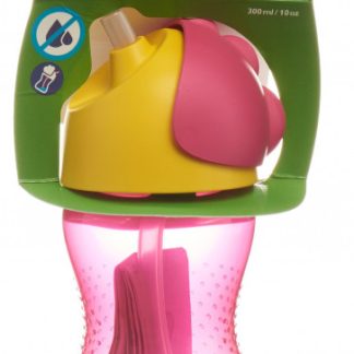 Avent Philips Strohhalm-Becher 300ml Girl rosa