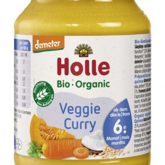 Holle Veggie Curry Glas 190 g
