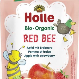 Holle Red Bee - Pouchy Apfel Erdbeere 100 g