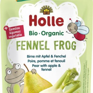 Holle Fennel Frog - Pouchy Birne Apfel Fenchel 100 g
