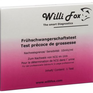 Willi Fox Frühschwangerschaftstest Urin