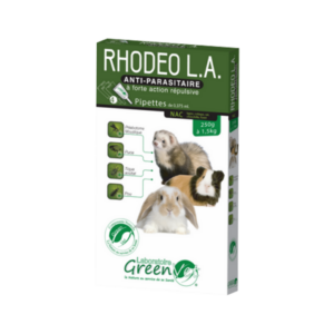 Rhodeo LA – Anti-parasitic – NAC – 4 pipettes of 0,375 ml – GREENVET