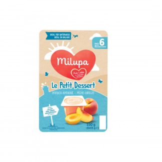 Milupa le Petit Dessert Pfirsich Aprikose 6 x 55 g