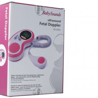 BabySounds Fetal Doppler mit LED-Digitalanzeige Herzschlag mit Lautsprecher