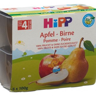 Hipp Fruchtpause Apfel Birne 4 x 100 g