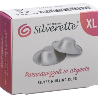 Silverette Still-Silberhütchen XL ø5cm