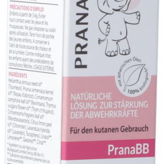 ANAROM PranaBB natürliche Lösung zur Stärkung der Abwehrkräfte Bio Eco Fl 10 ml