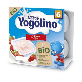 Nestlé Yogolino Bio Erdbeer 4 x 90 g