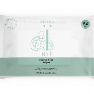 Naif Kunststofffreie Baby-Feuchttücher 54 Stk