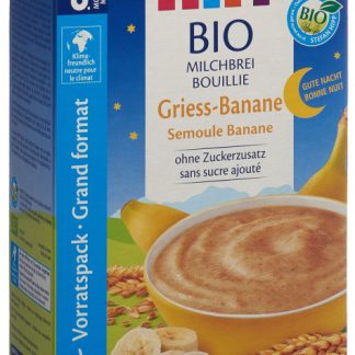 HIPP Gute Nacht Bio Milchbr Griess Ban (neu) 450 g