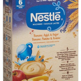 Nestlé Milchbrei Pyjama Banane Apfel & Hafer 6 Monate 450 g