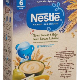Nestlé Milchbrei Pyjama Birne Banane & Hafer 6 Monate 450 g