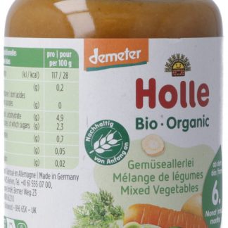 Holle Gemüseallerlei Glas 190 g