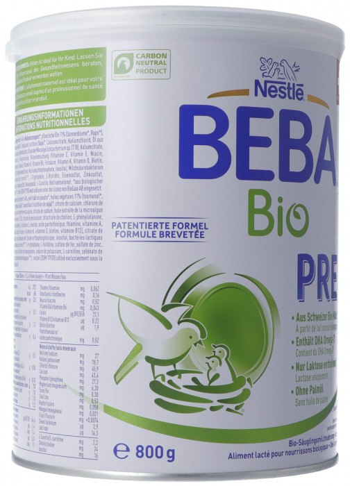 Beba Bio PRE ab Geburt Ds 800 g