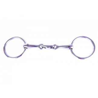BR double jointed loose ring snaffle pony 14 mm ø 55 mm