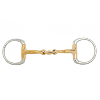 BR Double Jointed Eggbutt Snaffle Soft Contact 12 mm Ø 55 mm