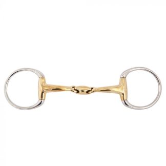 BR Double Jointed Eggbutt Snaffle Soft Contact 16 mm