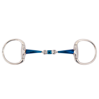 BR double jointed eggbutt snaffle Sweet Iron 14mm