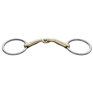 Sprenger KK single jointed loose ring bit 14mm