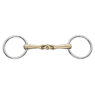 Sprenger WH Ultra double jointed loose ring bit 14mm