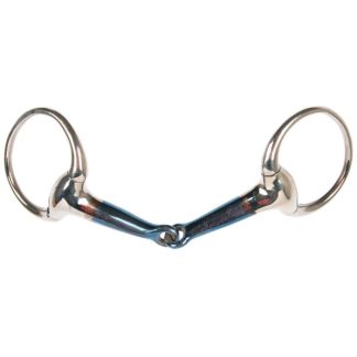 Harry's Horse Eggbut snaffle, lightweight Sweet Iron 23mm