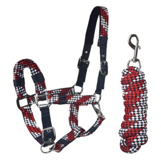 Red Horse Headcollar Set