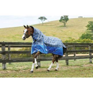 Weatherbeeta ComFiTec Premier Trio Detach-a-Neck 100g +200g Grey Plaid