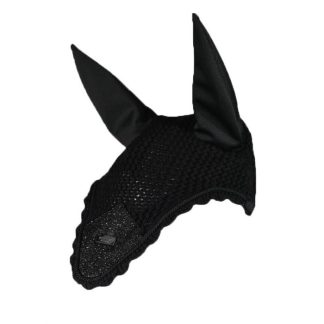 Equestrian Stockholm FW'22 All Black Glimmer ear net