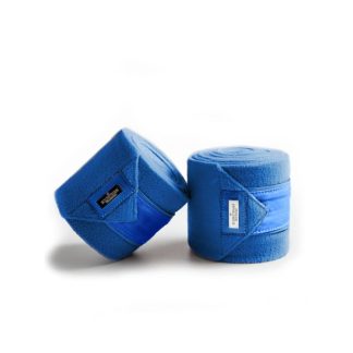 Equestrian Stockholm Sapphire fleece bandages