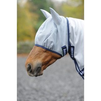 Bucas Buzz-Off Fly Mask grey