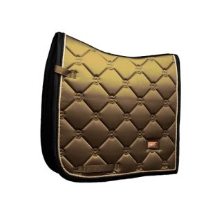 Equestrian Stockholm FW'20 dressage saddle pad Golden Brass